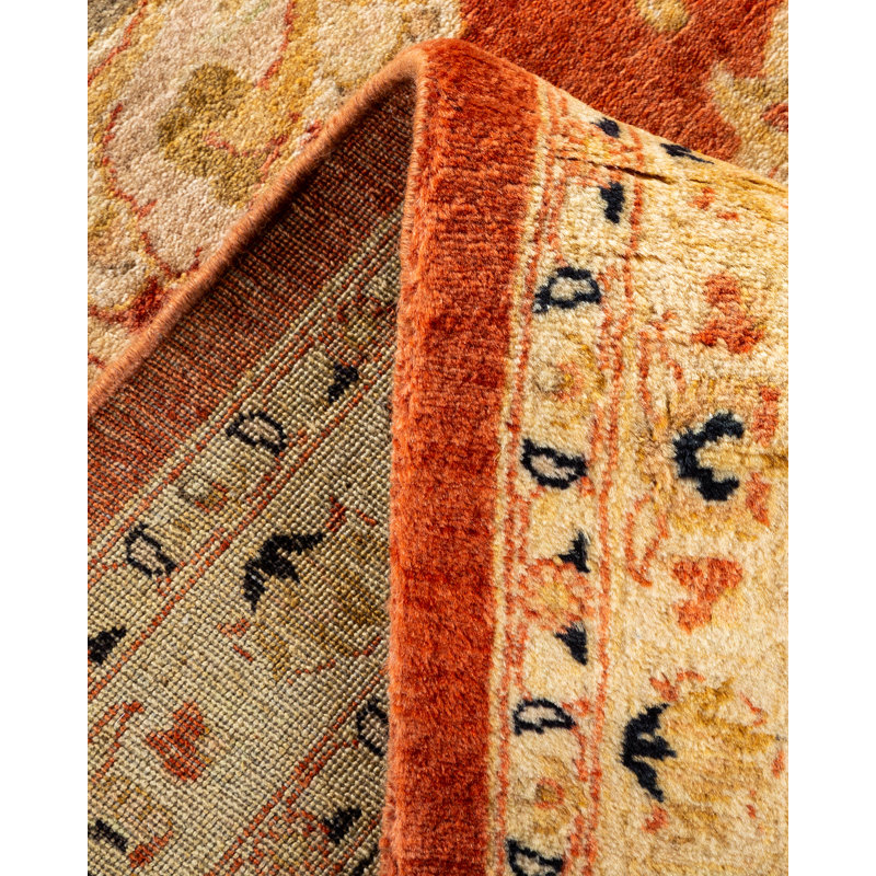 Classic One-of-a-Kind 9' 2" X 12' 4" Hand Knotted Area Rug