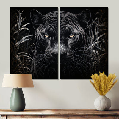 Grattoir noir et blanc Panther Nocturnal Majesty