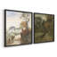 «Vintage Landscape», impression giclée sur cadre en X - ensemble de 2-1797963104-1797963108