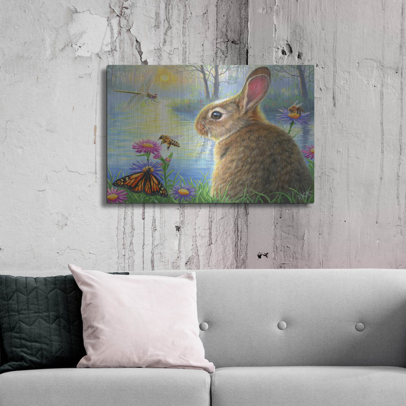 «The Hum Of Summer» par Bridget Voth, H 24 po x l 36 po