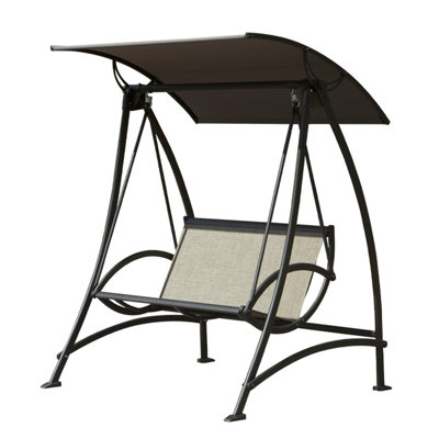 2-Seat Patio Swing Chair
