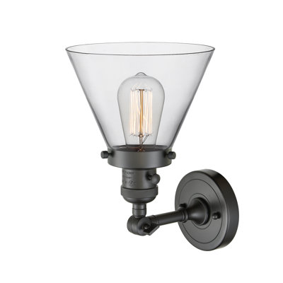 Applique murale 1 lumière Cone