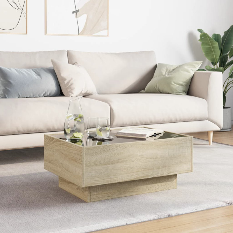 Dailynn Coffee Table, 30cm H x 70cm L x 50cm W, Sonoma Oak