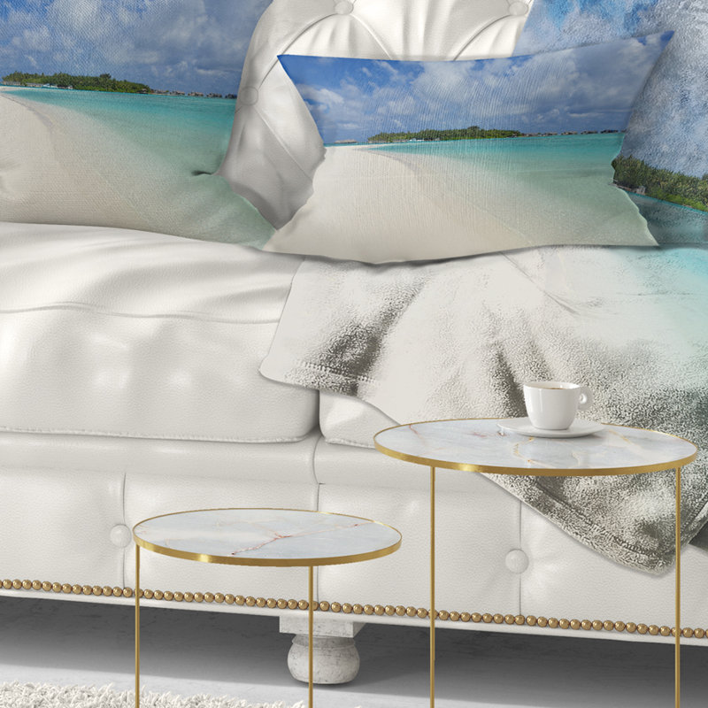 Coussin lombaire en mer de mer tropical seascape calme