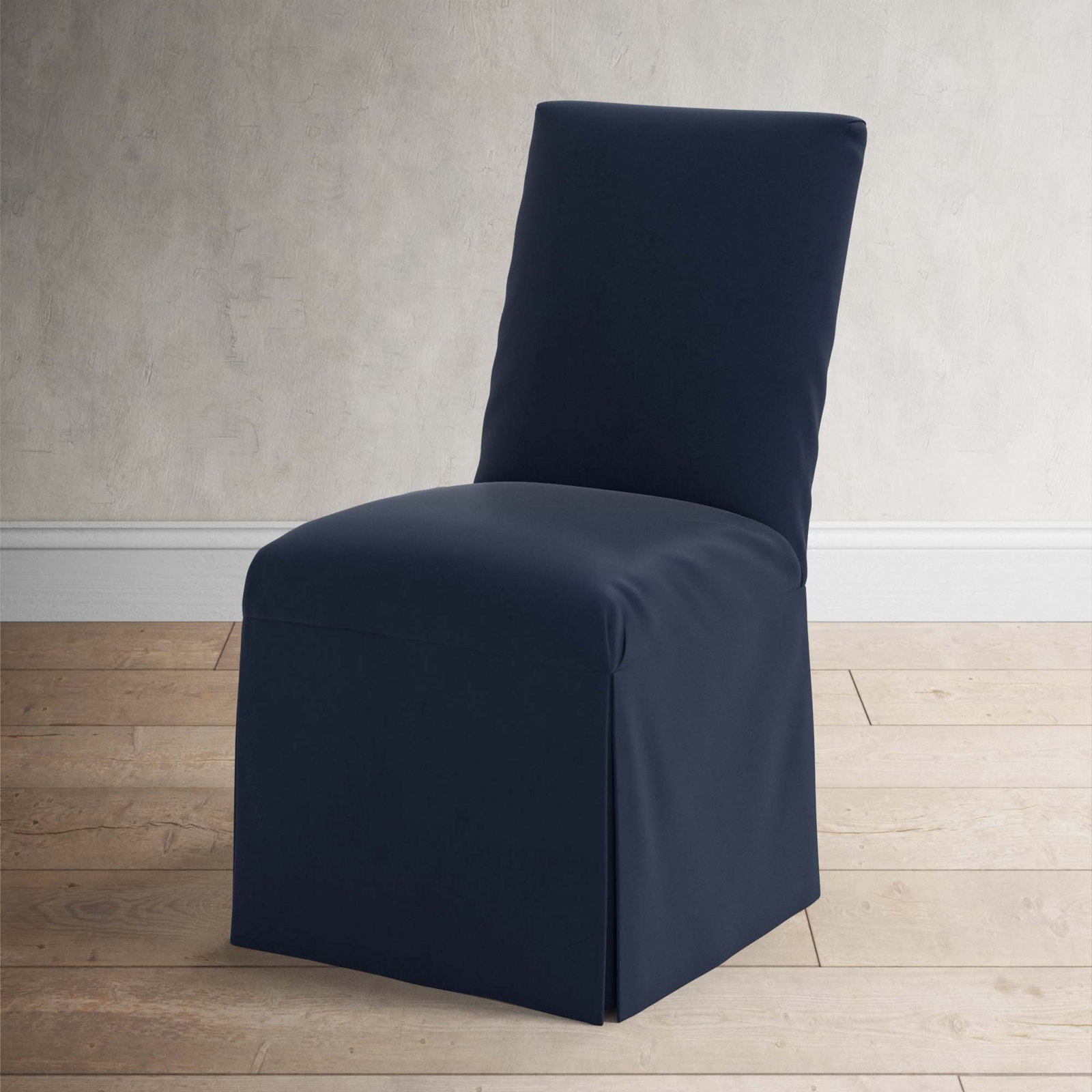 Silvia Parsons Dining Chair, Classic Ink Performance Velvet