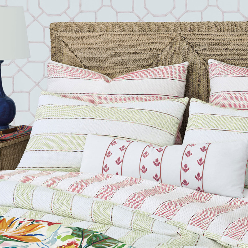 Varenna Striped Coverlet, Queen Coverlet