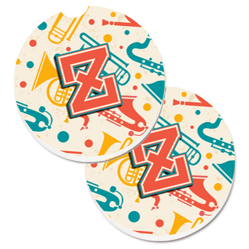 Sous-verre voiture instruments de musique, Z