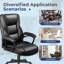 Jairden Executive Chair with Headrest-203446693
