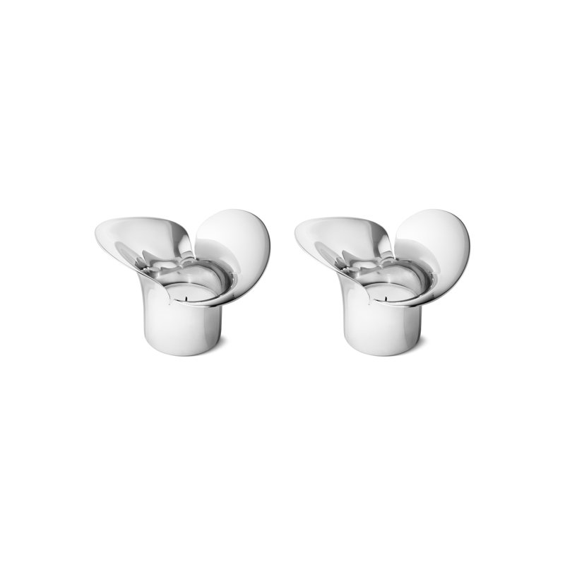 Bloom 2 Piece Stainless Steel Tabletop Holder Set