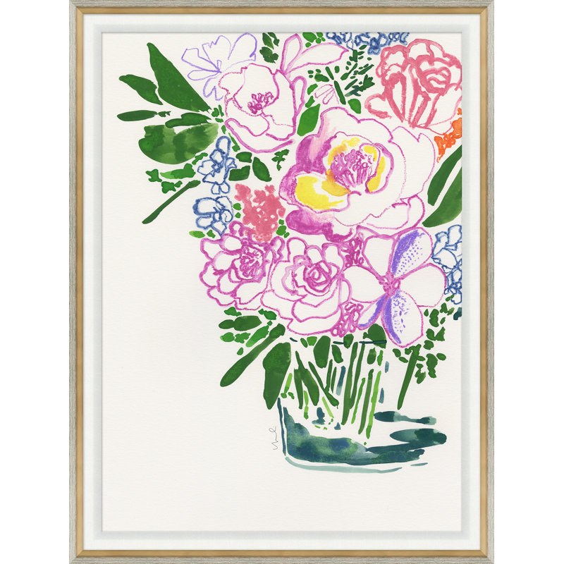 Aquarelle I Print by Carrier And Company