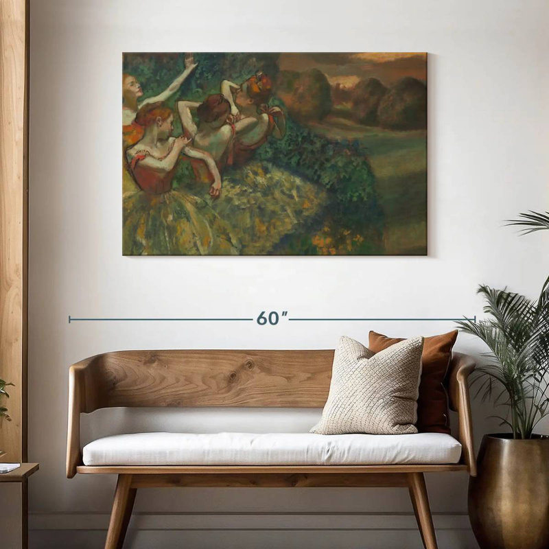 Enn Four Dancers, 30" H x 45" W