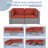 Rister 59'' Wide Wicker with Cushions-1535410289