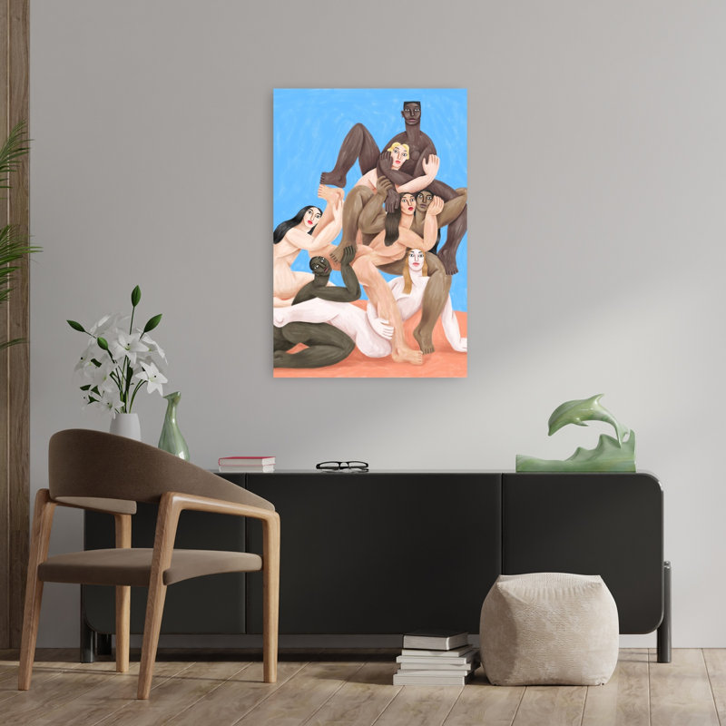 Art contemporain, art moderne, H 36 po x l 24 po