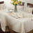 Adelline Scroll Design Tablecloth-485427335