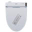 Siège de toilette de bidet électronique TOTO® C200 WASHLET® + avec PREMIST ™, coton blanc allongé