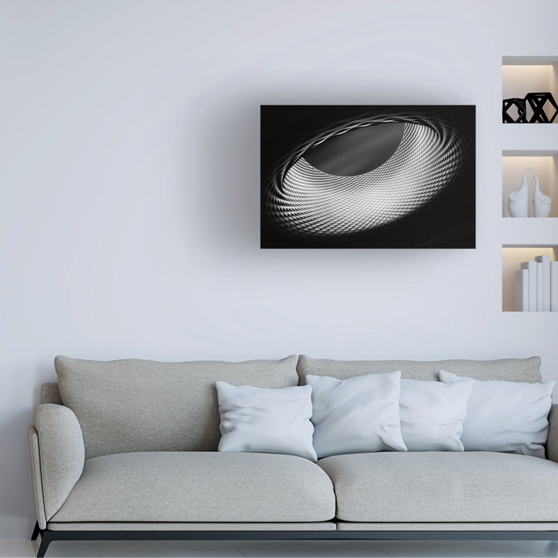 Art sur toile, l'anneau d'Olivier Schwartz, 22" H x 32" W