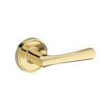 Wyndcliff Passage Lever with Recessed Round Rose in Venetian Bronze