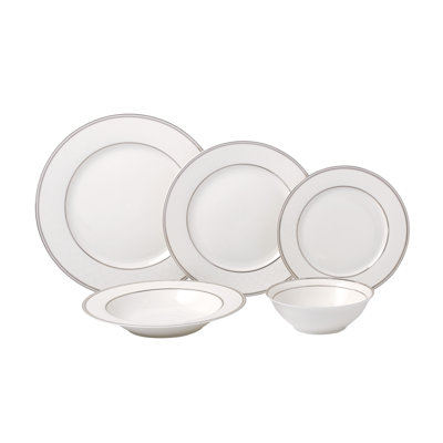 Piece Bone China Dinnerware Set - Service for 4