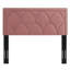 Tête de lit en velours Greta Performance de Modway-626054564-626054575