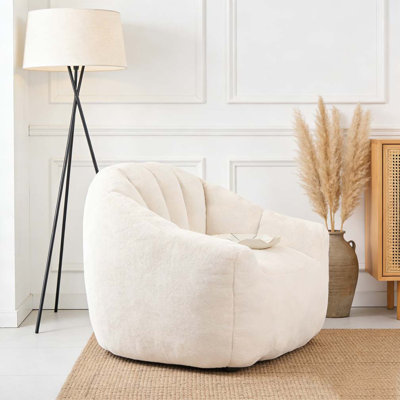 Fauteuil à billes avec accoudoirs rembourrés de mousse haute densité