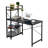 Modern Computer Desk with Storage Shelves & Spacious Work Surface – Home Office Writing Desk, Engineered Wood, Easy Assembly-139044803