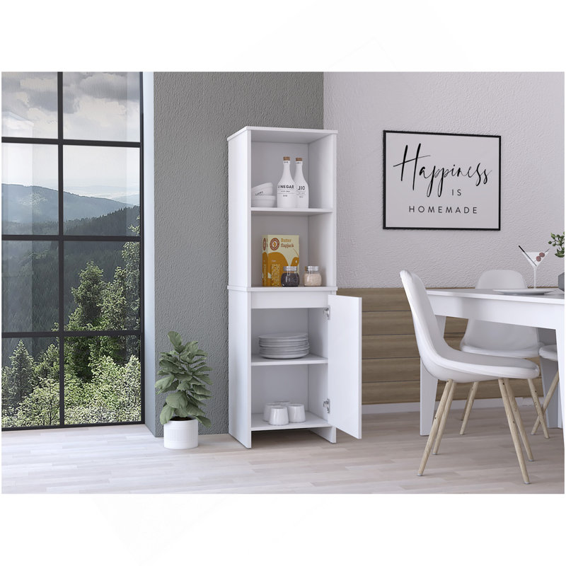 Forester 1-Shelf Pantry Cabinet White