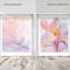 Watercolor Petals Set Framed Graphic Art-355466846-444757371