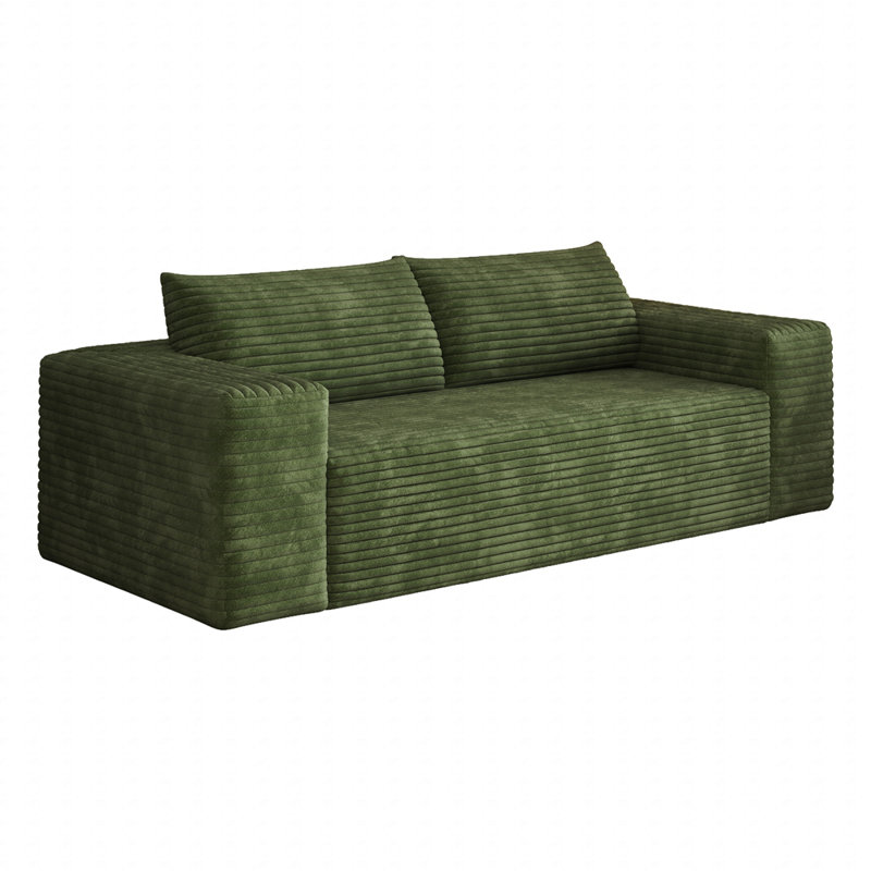 Canapé 78,8 po 3 pièces, Vert