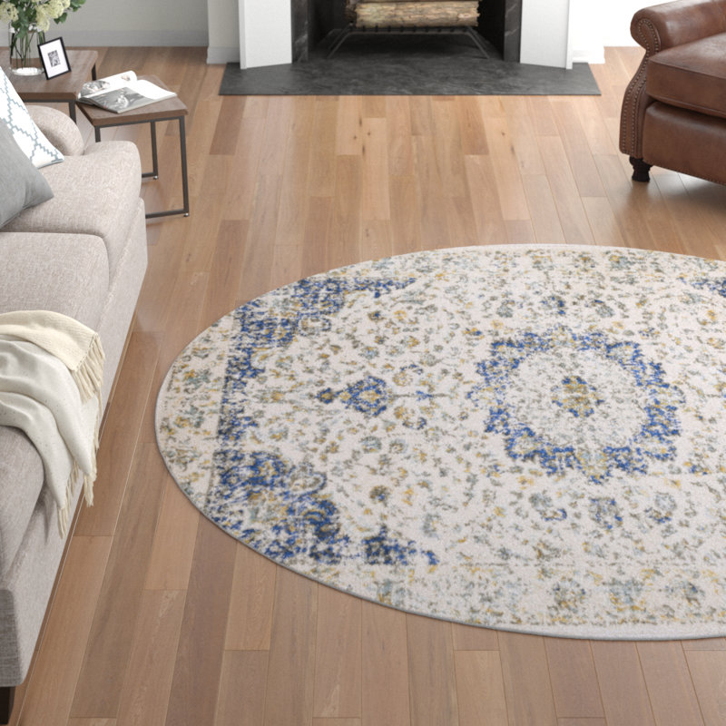 Jedidiah Oriental Area Rug, Round 152cm