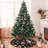 Abstract Polyester Blend Tree Skirt