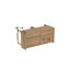 65" Sideboard Buffet Cabinet with Arched Glass Doors, Modern Wood Sideboard, Spacious Storage Credenza, Adjustable Shelves, Living Room Accent Cabinet, Dining Room & Entryway Use-1811101246
