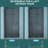 36 - Inch Wide X 72 High Fold Shower Door In Matte Black, Featuring Tempered Glass, Bi Function, Resistance To , Stainless Steel Frame, Reversible Hinges, 180° Rotation For Space Efficiency,
