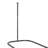 Utopia Alley Rustproof Aluminum Hoop Shower Rod With Ceiling Support for Clawfoot Tub, 54 Inch Extra Large Size by 26 Inch-50129351