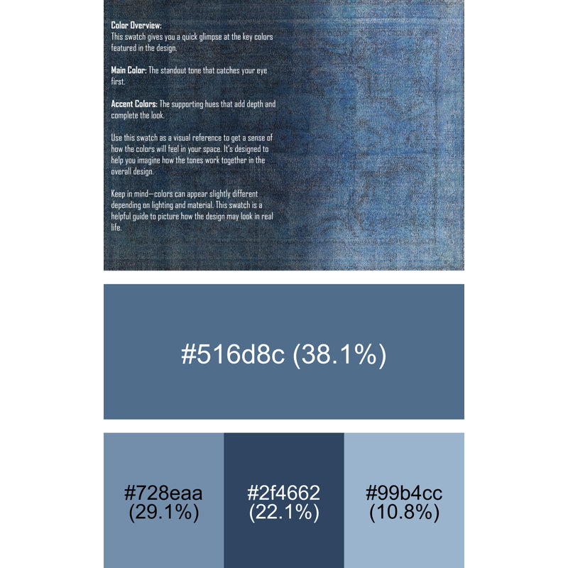 Tapis bleu, Rectangle 8 pi x 10 pi
