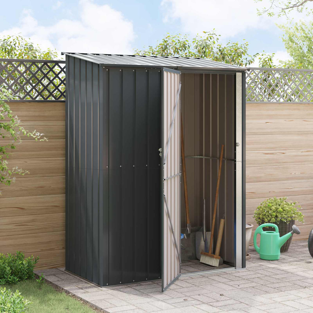 Vidaxl Garden Sheds Metal Outdoor Structures Storage Modern Weather Resistant