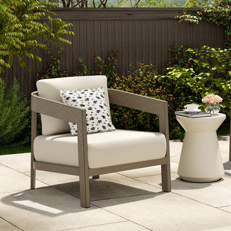Chaise longue avec coussins Harmonti