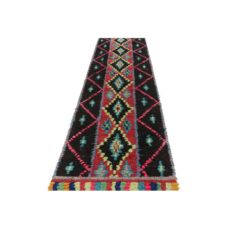 One-of-a-Kind 3'3”x10'8” Hand Knotted Area Rug
