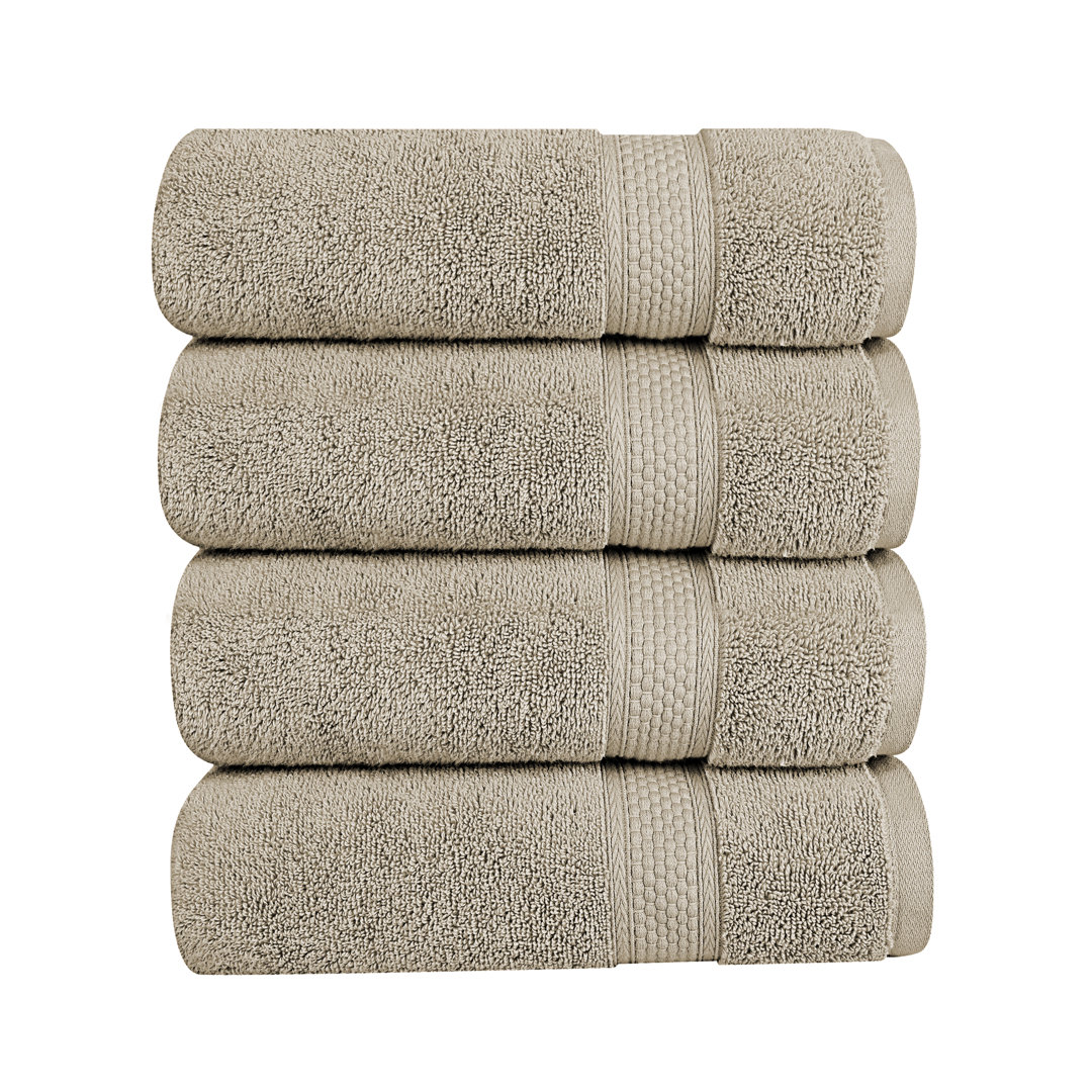 Bywood - A1HC Premium Wash Cloth Set Ultra Soft Quick Dry Washcloth Set Eider & Ivory™ 