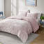 Ensemble d'édredon réversible en sherpa double / grand-119922400-119922403