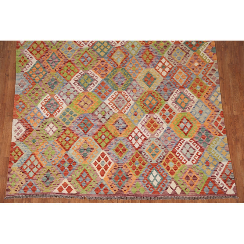 Tapis géométrique all-over 7 x 10