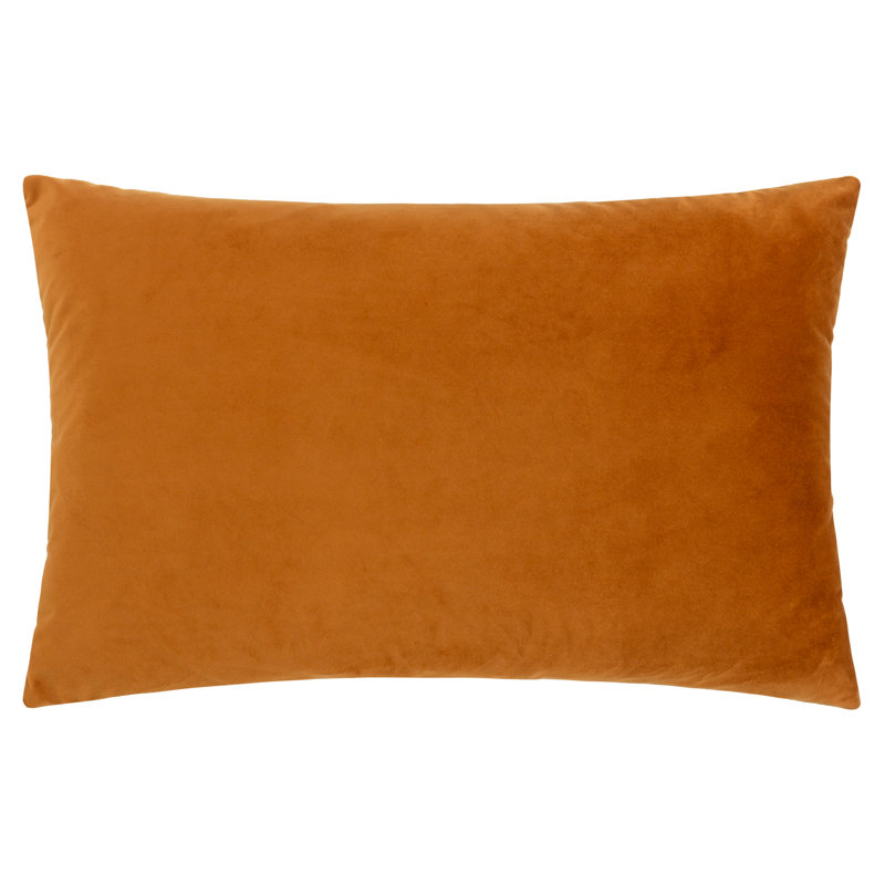Lexington Geometric Rectangular Throw Pillow Cover, Ginger/Grey