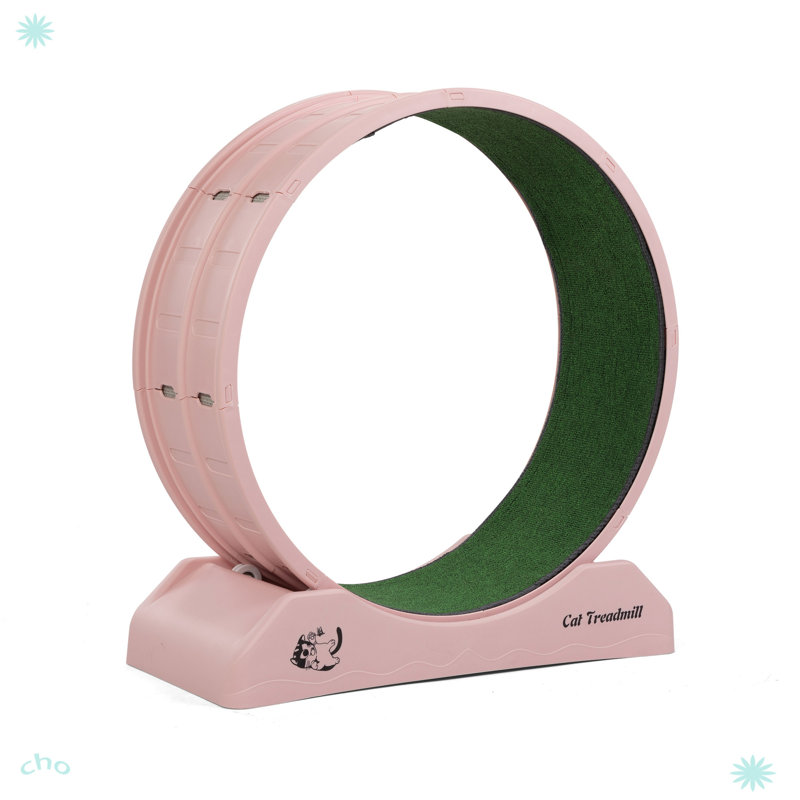 Roue pour chat, teaser pour chat, Rose