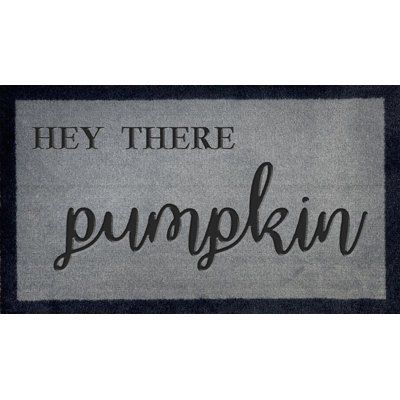 Siebert Hey Pumpkin Doormat
