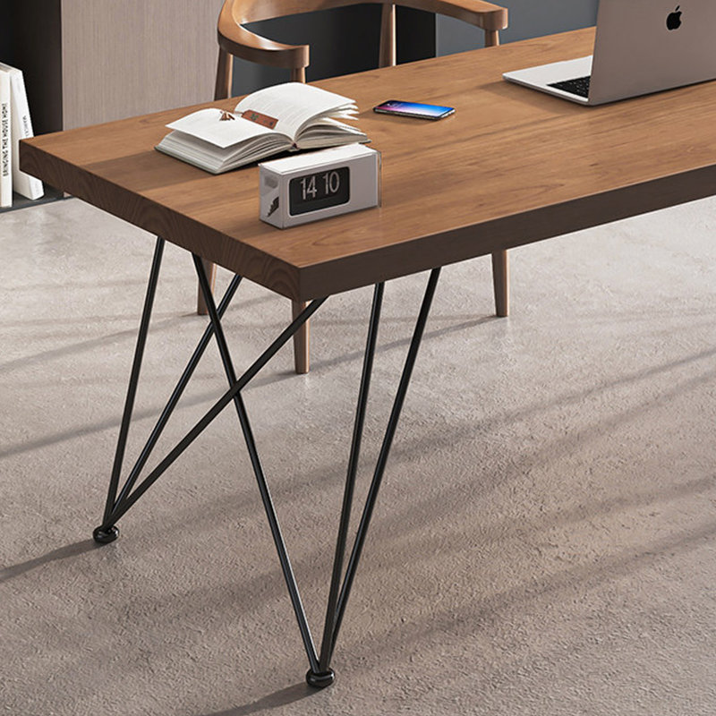 Bureau nordique minimaliste, H 29,53 po x l 62,99 po x P 27,56 po