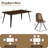 Carvajal Cavanagh 5-Piece Modern Dining Set-794534876-794534688