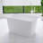 47'' Acrylic Freestanding Soaking Bathtub With Seat-111608567