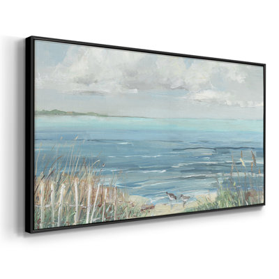Lively Cove- Framed Gallery Wrapped Canvas -Ready to Hang