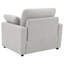 Fauteuil inclinable électrique avec 2 coussins rembourrés de mousse Biny