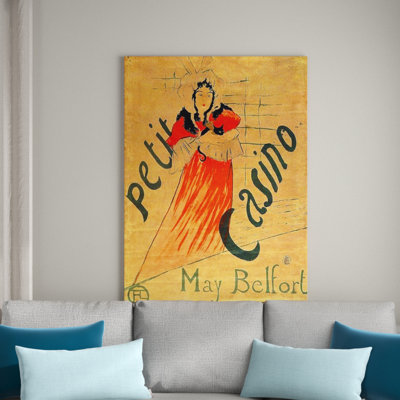 Henri De Toulouse-Lautrec - Wrapped Canvas Painting