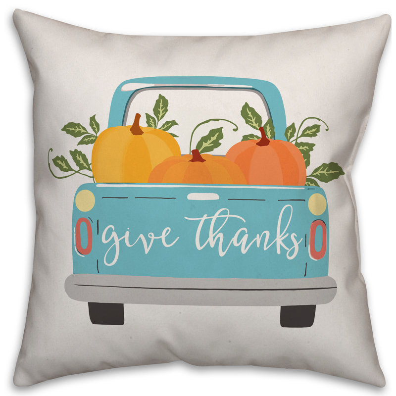  Coussin Donnez un camion de moisson